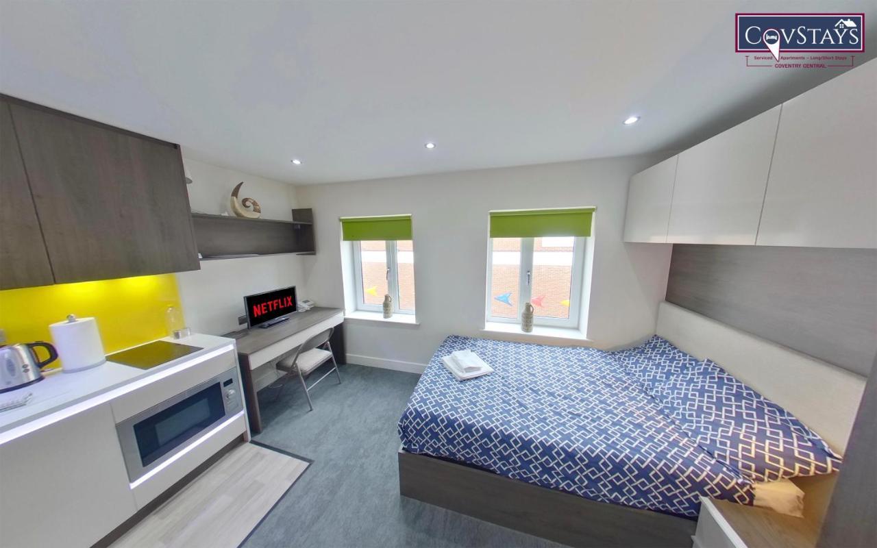 New House - Magnificent Studios In Coventry City Centre, Free Parking, By Covstays Ngoại thất bức ảnh