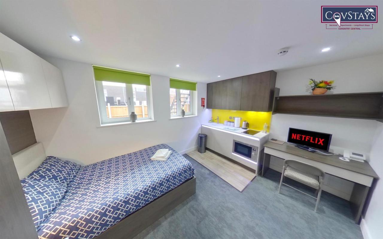 New House - Magnificent Studios In Coventry City Centre, Free Parking, By Covstays Ngoại thất bức ảnh